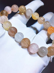 High-quality cat's eye opal bracelet 12mm