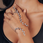 Petal Radiance Hand Jewelery