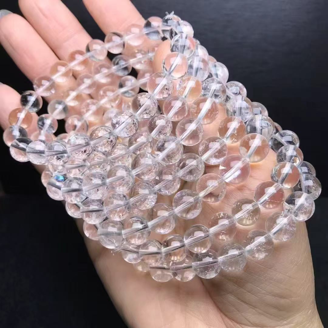 Clear quartz bracelet 10mm