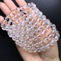 Clear quartz bracelet 10mm