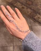 Petal Radiance Hand Jewelery