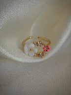 Elysian Dreamweave Flower Ring